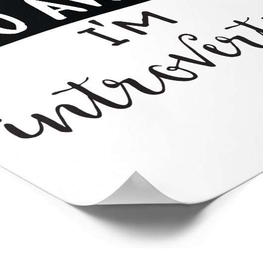 Poster S'il vous plaît, je vous présente (Coin)