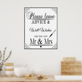 Poster S'il vous plaît laisser des conseils pour le nouve (Cuisine)