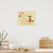 Poster S'il vous plaît ne réveillez pas le Mandrake (Cuisine)
