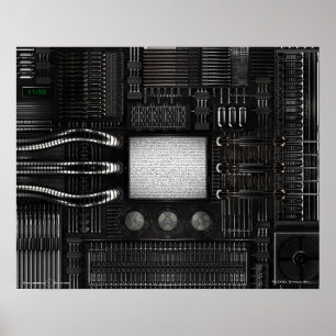 Poster S'Il Vous Plaît Restez En Face...