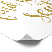 Poster S'il vous plaît trouver votre siège Parties scinti (Coin)