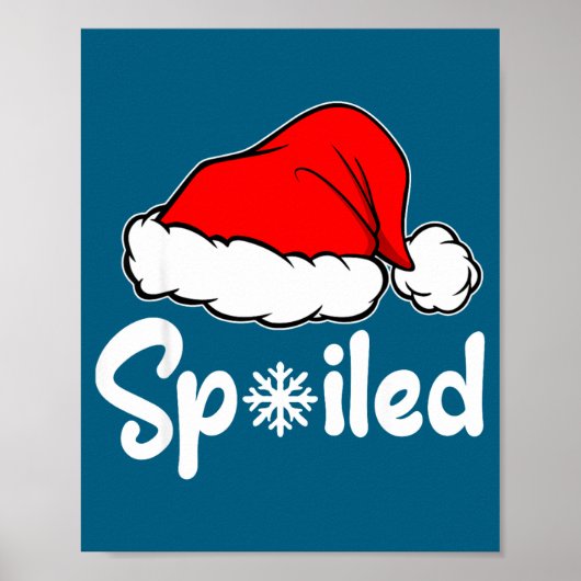 Poster Siled Broke Santa Hat Christmas Matching Pajamas  (Devant)