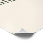 Poster Silence Minéral – Le calme graphique du désert (Coin)