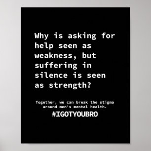 Poster Silence Plus D'Autocollant