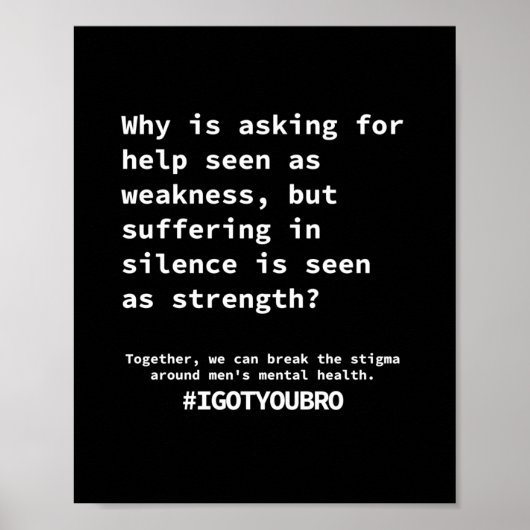 Poster Silence Plus D'Autocollant (Devant)