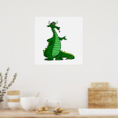 Poster Silencieux Dragon Green (Cuisine)