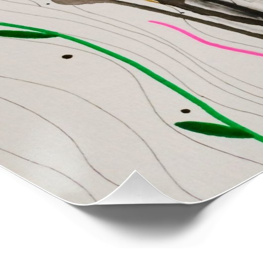 Poster Silêncio e Cor (Coin)