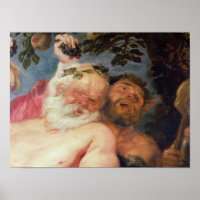 Silène ivre Soutenu par Satyrs, c.1620