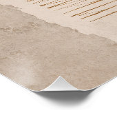 Poster Silent Earth Abstract Wall Art (Coin)