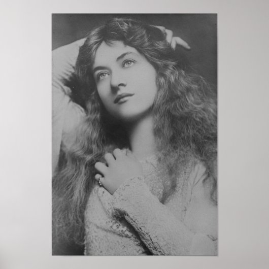 Poster Silent Film Star Maude Fealy (Devant)