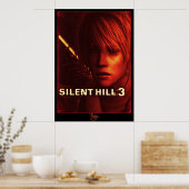 Poster Silent Hill 3 Box Art Cover Red Version (Cuisine)