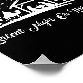 Poster Silent Night Holy Night Nativity Scene Christian C (Coin)