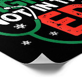 Poster Silent Night Not In The Er Funny Nurse Christmas (Coin)