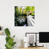 Poster Silent Passage — 映 (Reflection) | Wabi-Sabi Photo  (Bureau à domicile)