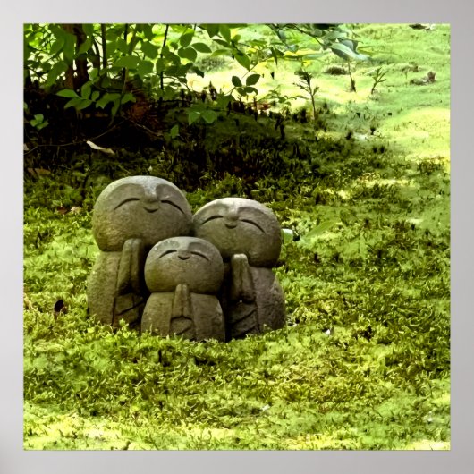 Poster Silent Passage — Japanese Wabi-Sabi Harmony Photo (Devant)