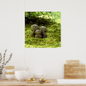 Poster Silent Passage — Japanese Wabi-Sabi Harmony Photo (Cuisine)