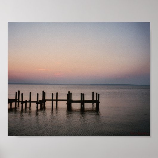 Poster Silent Pier (Devant)