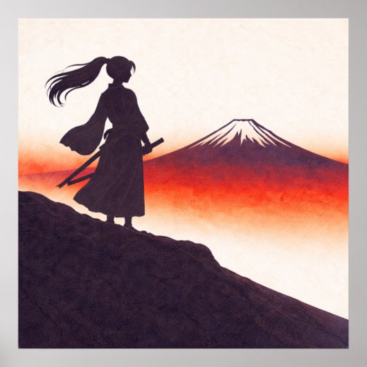 Poster Silent Samurai – The Feminine Shadow: Horizon (Devant)