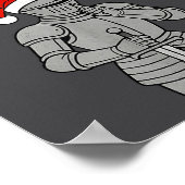 Poster Silent Santa Knight Christmas Holiday Xmas Theme M (Coin)