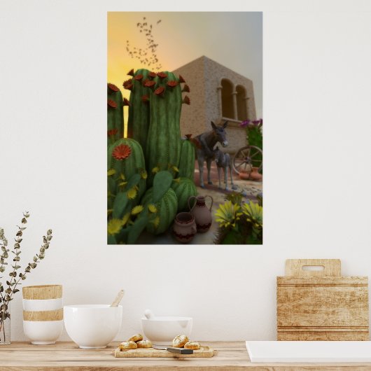 Poster Silent Siesta (Cuisine)