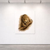 Poster Silent Stalker — African Leopard