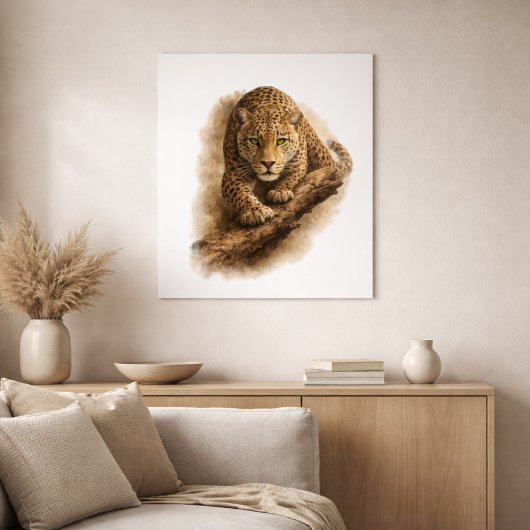 Poster Silent Stalker — African Leopard