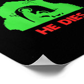 Poster Siler Alert He Dies Funny Christmas (Coin)