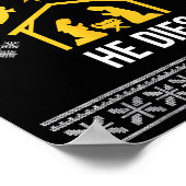 Poster Siler Alert He Dies Funny Nativity Christmas  (Coin)