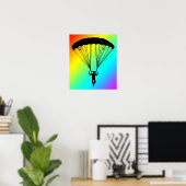 Poster silhouette (Bureau à domicile)