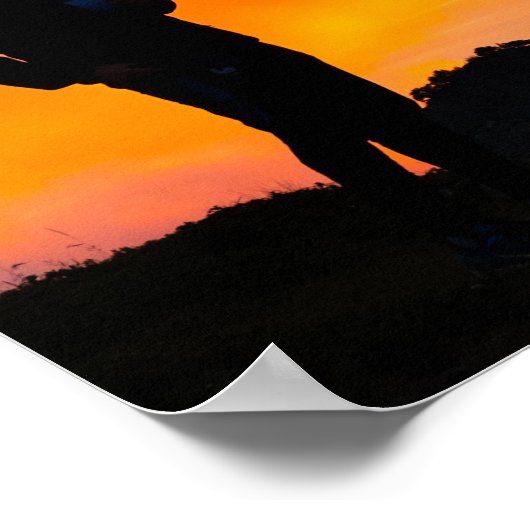 Poster Silhouette (Coin)