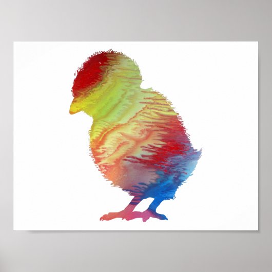 Poster Silhouette Abstraite (Devant)