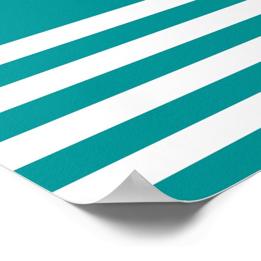 Poster Silhouette/ancrages du voilier blanc marine (Coin)