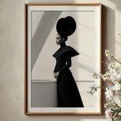 Poster Silhouette Architecturale : Avant-Garde Monochrome