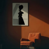 Poster Silhouette Architecturale : Avant-Garde Monochrome