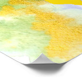 Poster Silhouette art abstract watercolor (Coin)