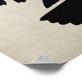 Poster Silhouette Audubon IV (Coin)