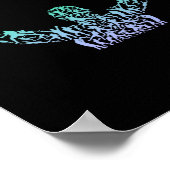 Poster Silhouette Boys Boxer Boxer Shirt Boxer Mens Boxin (Coin)