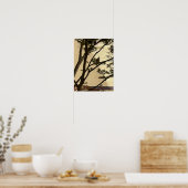 Poster Silhouette d'amour (Cuisine)