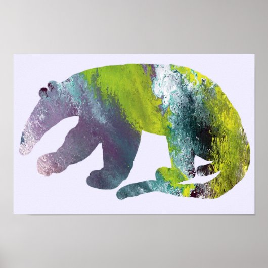 Poster Silhouette d'anthère (Devant)