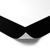 Poster Silhouette de Ballerina (Coin)