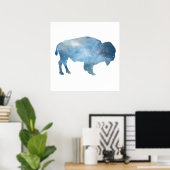 Poster Silhouette de Buffalo (Bureau à domicile)