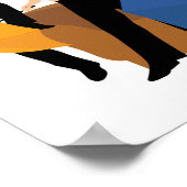 Poster Silhouette de caractères FRIENDS™ (Coin)