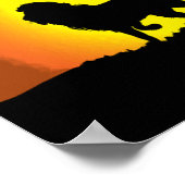 Poster Silhouette de l'otarie (Coin)