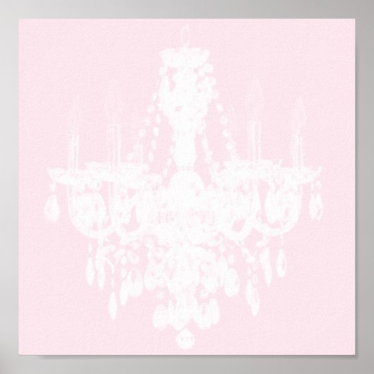 Poster Silhouette de lustre contemporain - Imprimer #1 (Devant)