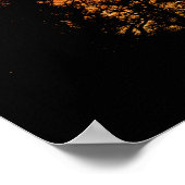 Poster Silhouette de requin (Coin)