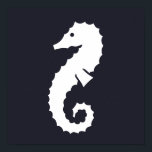 Poster silhouette de SEAHORSE nautique<br><div class="desc">| VIE DU LAC | NAUTIQUE | BATEAU | ANCRE | VIE DU LAC | LA VIE EST MEILLEURE AU LAC | FUN | CHIC | SIMPLE | EAU | ACCESSOIRES DE DÉCORATION DE BATEAU AMUSANT POUR LA MAISON | DÉCOR TROPICAL NAUTIQUE | CONCEPTION DE SILHOUETTE CLASSIQUE | PLAGE |...</div>