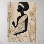 Poster Silhouette de Sérénité (Devant)