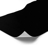 Poster Silhouette de tête d'élan (Coin)