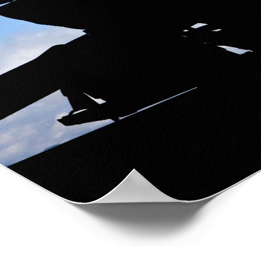 Poster Silhouette des soldats (Coin)