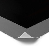 Poster Silhouette du coucher de soleil (Coin)